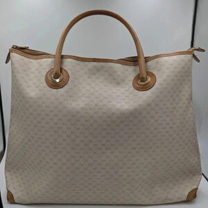 Vintage Gucci Micro GG Tote Bag